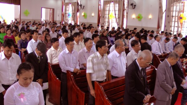 khánh thành nhà thờ Song Phú Vĩnh Long